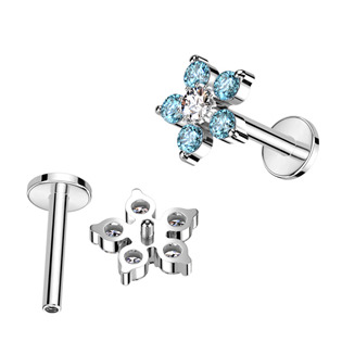 LB0009-C Labreta / piercing do ucha - kytička