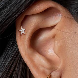LB0035RD-1206 Labreta / cartilage piercing - kytička