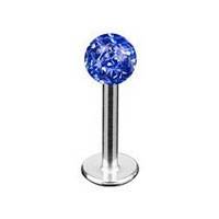 LB01097-P Piercing do brady - labreta se krystaly Swarovski®