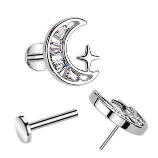 LB046-ST Labreta - PUSH IN piercing do brady