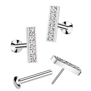 LB048-1208 Labreta - PUSH IN piercing do brady