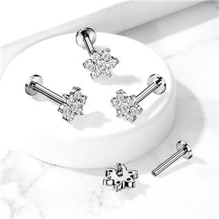 LB1044-1208 Piercing do brady / cartilage / tragus, kytička