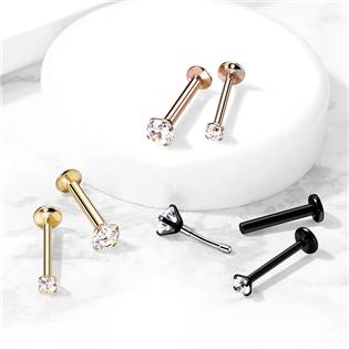 LB1086-1008-RD Piercing do brady - zirkon