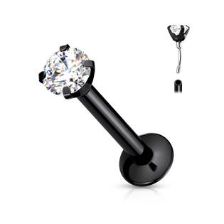 LB1086-1008-RD Piercing do brady - zirkon