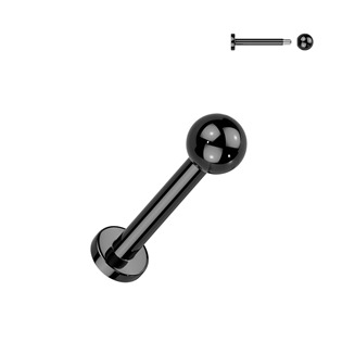 LB1139-1210 Piercing do brady - labreta černá