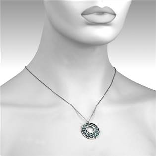 LV5001-AB Ocelový náhrdelník s krystaly Crystals from Swarovski® CRYSTAL AB