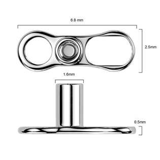 MD01016-030 Microdermal base - kotva 1,6 mm