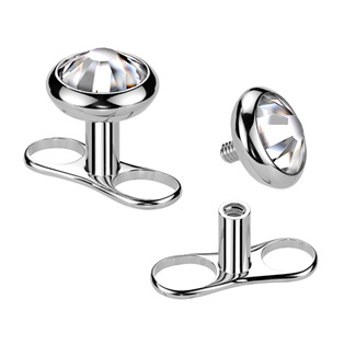 MD039-03 Kompletní microdermal piercing TITAN, 1,6mm