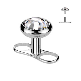 MD039-03 Kompletní microdermal piercing TITAN, 1,6mm