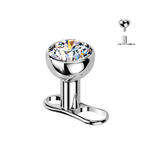 MD053-03 Kompletní microdermal piercing TITAN, 1,6mm