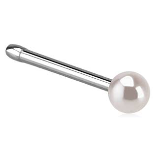 N01048WH Piercing do nosu do nosu perlička