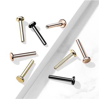 ND002GD-1206 Zlacená náhradní labreta vnitřní závit 1,2 mm