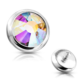 ND005-04AB Náhradní kamínek k labretě, průměr 4 mm