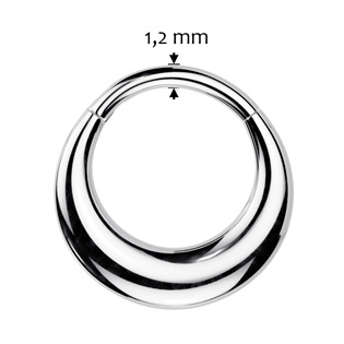 NS0064ST-1210 Segment kruh - helix / cartilage / tragus piercing