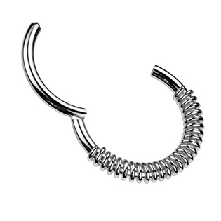 NS0067ST Segment kruh - helix / cartilage / tragus piercing