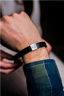 OPA211 Personalizovaný pánský kožený náramek