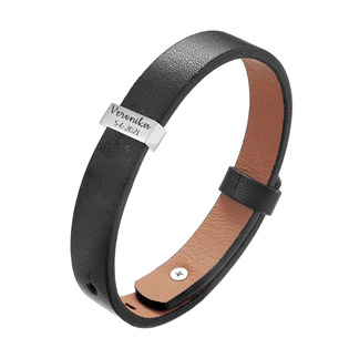 OPA214 Personalizovaný pánský kožený náramek