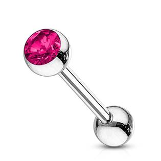 PJ01016-AB Piercing do jazyka - kamínek