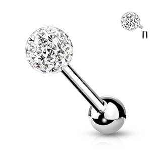 PJ1015-C Piercing do jazyka vnitřní závit