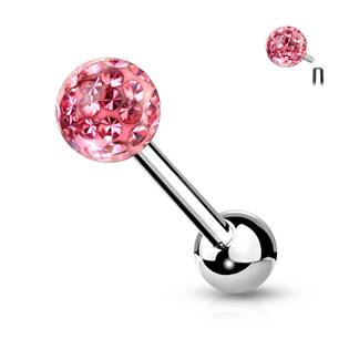 PJ1015-C Piercing do jazyka vnitřní závit