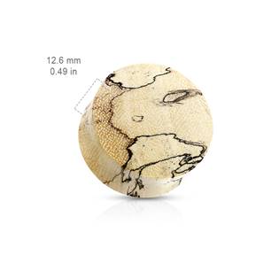 PL01268-08 Plug do ucha Tamarind wood