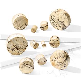 PL01268-25 Plug do ucha Tamarind wood