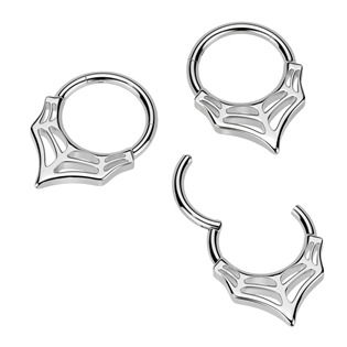 SG123-ST Ocelový kruh - helix / cartilage / septum piercing