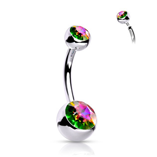 TIT1009P-161258 Piercing do pupíku vnitřní závit TITAN, 1,6 x 12 mm