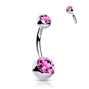 TIT1009P-161258 Piercing do pupíku vnitřní závit TITAN, 1,6 x 12 mm