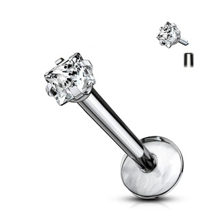 TIT1046-1208 Piercing do brady - labreta titan čtverec