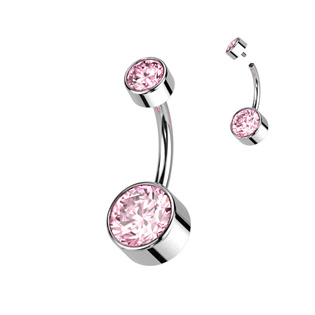 TIT1061-VM Piercing do pupíku - TITAN