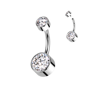 TIT1061-VM Piercing do pupíku - TITAN