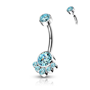 TIT1104-M Piercing do pupíku - TITAN