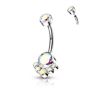 TIT1104-M Piercing do pupíku - TITAN