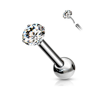 TIT1125-1206-03 PUSH IN cartilage piercing do ucha TITAN