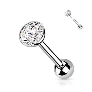 TIT1136-1206-03 Cartilage PUSH IN piercing TITAN, 1,2 x 6 mm