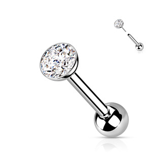 TIT1136-1206-03 Cartilage PUSH IN piercing TITAN, 1,2 x 6 mm