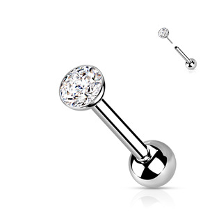 TIT1136-1206-03 Cartilage PUSH IN piercing TITAN, 1,2 x 6 mm