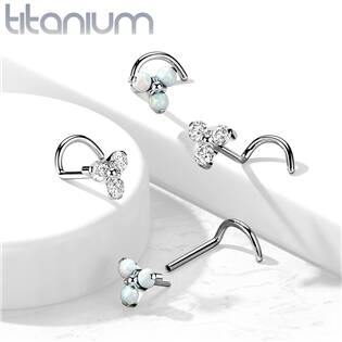 TIT1177 PUSH IN piercing do nosu TITAN, 0,8 x 6 mm