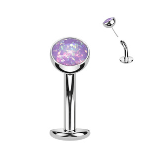 TIT1232-OP17 Obrácený PUSH IN piercing do pupíku TITAN