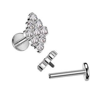 TIT1263AB-1208 Piercing do brady - labreta TITAN