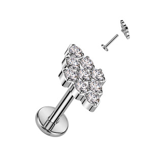 TIT1263AB-1208 Piercing do brady - labreta TITAN