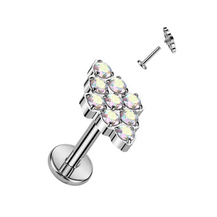 TIT1263AB-1208 Piercing do brady - labreta TITAN