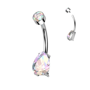 TIT1266-AB Piercing do pupíku - TITAN