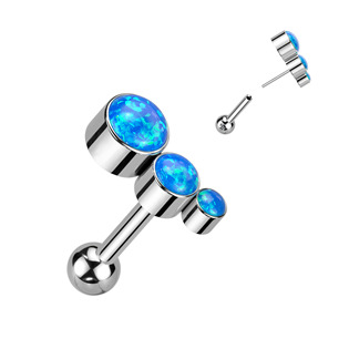 TIT1270-OP05 PUSH IN cartilage piercing do ucha TITAN