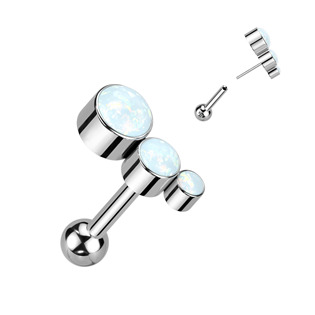 TIT1270-OP05 PUSH IN cartilage piercing do ucha TITAN