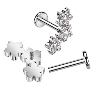TIT1284-1208 Piercing do brady - labreta TITAN, 1,2 x 8 mm
