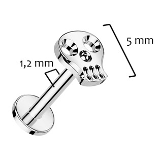 TIT1295-1208 Piercing do brady - labreta TITAN