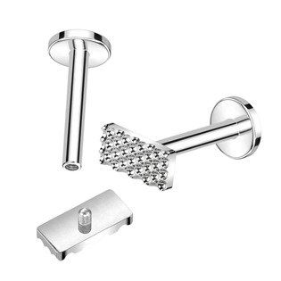 TIT1297-1206 Piercing do brady - labreta TITAN