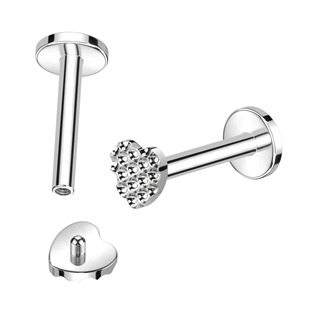 TIT1298-1206 Piercing do brady - labreta TITAN